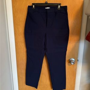 Nine West Slim Ankle pant sz. 14 Navy